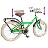 vidaXL Kids Bike 20'' for 6-11 Years Old Green