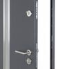 vidaXL Front Door Anthracite 90x200 cm Aluminium