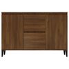 vidaXL Sideboard Brown Oak 102x35x70 cm Engineered Wood