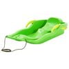 vidaXL Sledge with Brakes Green 87x40x18 cm Polypropylene
