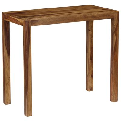 vidaXL Bar Table Solid Sheesham Wood 118x60x107 cm