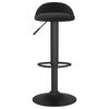 vidaXL Bar Stools 2 pcs Black Velvet