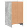 vidaXL Bedside Cabinet Concrete grey 38 x 38 x 66 cm Engineered wood