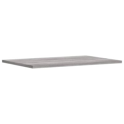 vidaXL Wall Shelves 4 pcs Grey Sonoma 60x40x1.5 cm Engineered Wood