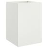 vidaXL Planter White 52x48x75 cm Steel