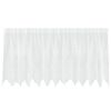 vidaXL Lace Curtain White 100 x 300 cm Polyester