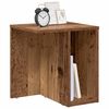 vidaXL End Table 2 pcs Old Wood 37 x 32 x 40 cm Engineered Wood