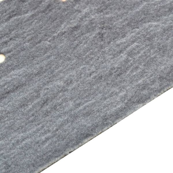 vidaXL Kitchen Carpet Washable Pepper 60x300 cm