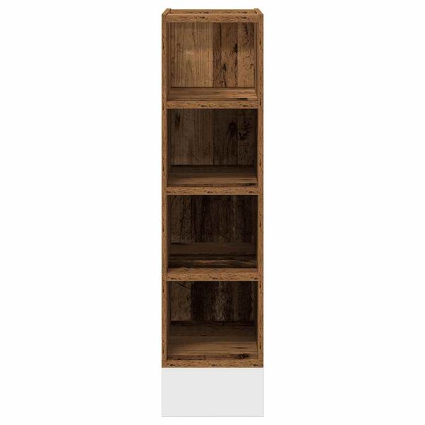 vidaXL Bottom Cabinet Riga Old Wood 20x44.5x81.5 cm Engineered Wood