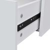 vidaXL Sideboard with 4 Drawers 60x30.5x71 cm White