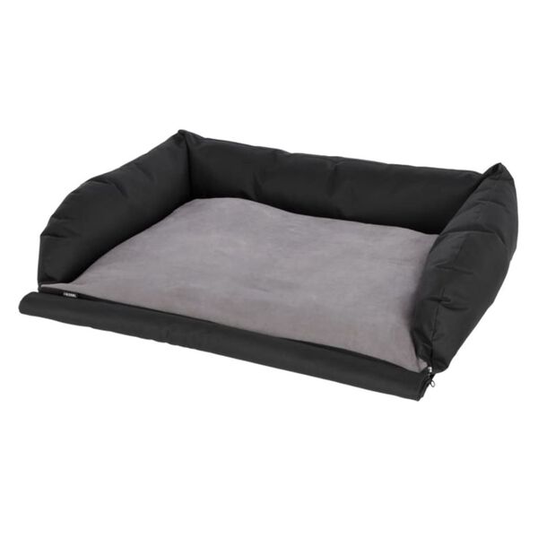 Kerbl Dog Car Bed 80x60 cm Grey and Black