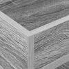 vidaXL End Table Grey Sonoma 30 x 30 x 56 cm Engineered Wood