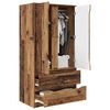 vidaXL Bathroom Cabinet Old Wood 79.5 x 49 x 156 cm Engineered Wood