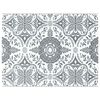 vidaXL Outdoor Rug ARAKIL Light grey 300 x 400 cm PP
