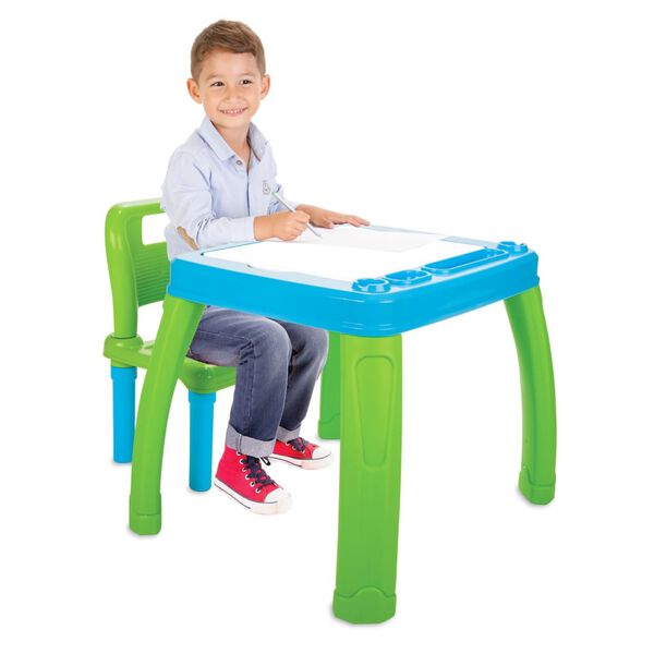 JAMARA 2 Piece Children's Seat Group Lets Study Blue