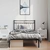 vidaXL Metal Headboard White 193 cm