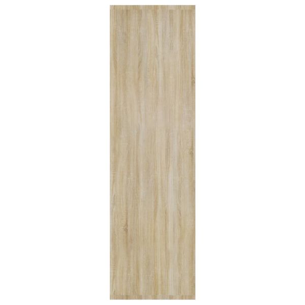 vidaXL Book Cabinet/Room Divider Sonoma Oak 80x30x103 cm Engineered wood