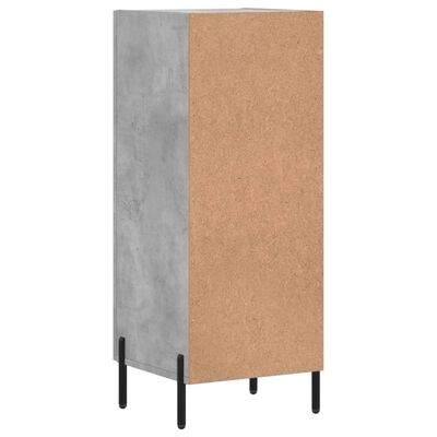 vidaXL Sideboard Concrete Grey 34.5x34x90 cm Engineered Wood