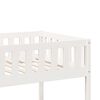 vidaXL Bunk Bed White 90x200 cm Solid Wood Pine
