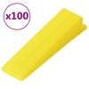 vidaXL Tile Levelling Wedges 100 pcs