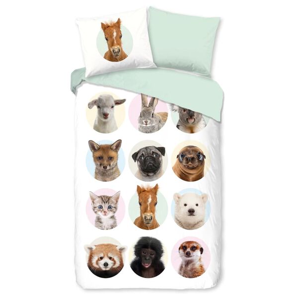 Good Morning Kids Duvet Cover YOUNG A 140x200/220 cm Multicolour