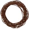 vidaXL Leather Cord Light Brown Ø2.5 mm x 5 m Leather
