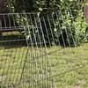 vidaXL Rabbit Cage Silver 430 x 55 x 55 cm Galvanised Steel