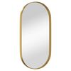 vidaXL Wall-mounted Mirror Gold 20x40 cm Oval