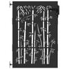 vidaXL Garden Gate 85 x 150 cm Powder-coated steel Black Lockable