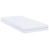 vidaXL Mattress White 80 x 200 cm Foam