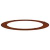 vidaXL suitable for Flat Tree Ring Brown &Oslash;90 / 120 cm Weathering Steel