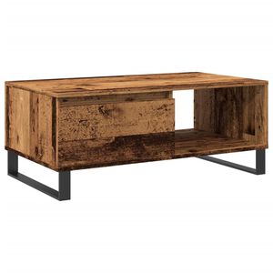 vidaXL Coffee Table Old Wood 90x50x36.5 cm Engineered Wood