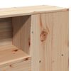 vidaXL Bookcase Bed without Mattress 180x200cm Solid Wood Pine