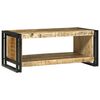 vidaXL Coffee Table Brown 90 x 50 x 38 cm Solid rough mango wood