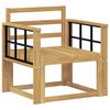 vidaXL Outdoor Sofa Set Solid Acacia Wood White