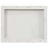 vidaXL Shower Niche Matt White 41x51x10 cm