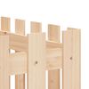 vidaXL Garden Raised Bed with Fence Design 200x50x70 cm Solid Wood Pine