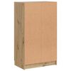 vidaXL Shoe Cabinet Artisian Oak 59x35x100.5 cm Engineered Wood