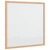 vidaXL Magnetic Whiteboard with Solid Pine Wood Frame 40x40 cm