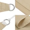 vidaXL Sunshade Sail Oxford Fabric Rectangular 5x8 m Beige