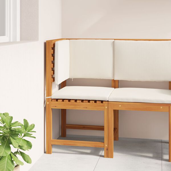 vidaXL Garden Chair Brown 50 x 50 x 91cm Solid Acacia wood