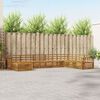 vidaXL Sofa Sets 8 pcs Natural Solid Acacia Wood