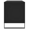 vidaXL Record Cabinet Black 100x38x48 cm Engineered Wood