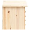 vidaXL Bat House Solid Firwood 30x20x38 cm