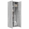 vidaXL Highboard Grey Sonoma 70x42.5x185 cm Engineered Wood