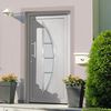 vidaXL Front Door White 98x208 cm