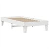 vidaXL Bed Frame without Mattress White 90x190 cm Single Solid Wood Pine