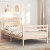vidaXL Bed Frame without Mattress 100x200 cm Solid Wood