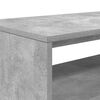 vidaXL TV Cabinet Concrete Grey 80x40x40 cm Engineered Wood