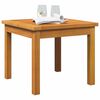 vidaXL Side Table Oil Natural Solid Acacia Wood